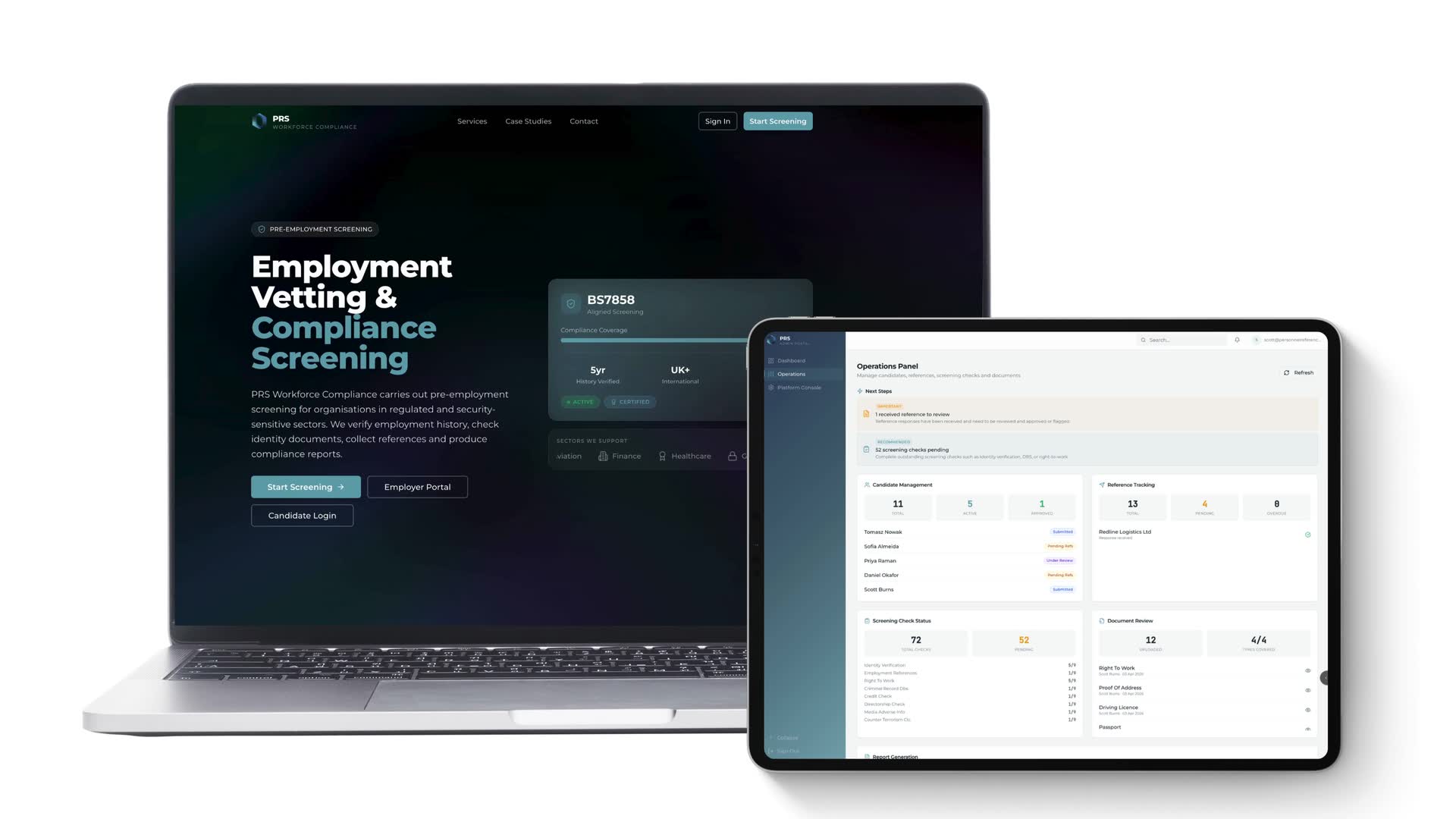PRS Workforce Compliance
